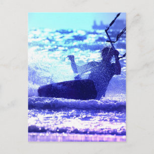 Kite Surfing Postcard