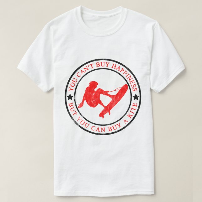 Kite surfing T-Shirt (Design Front)