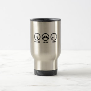 Kite Surfing Travel Mug