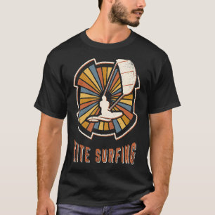 Kite Surfing Vintage Classic Retro Sport Love T-Shirt