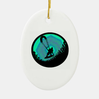 KITEBOARD EVENTS HORIZONS CERAMIC TREE DECORATION