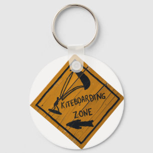 Kiteboard Sign Key Ring