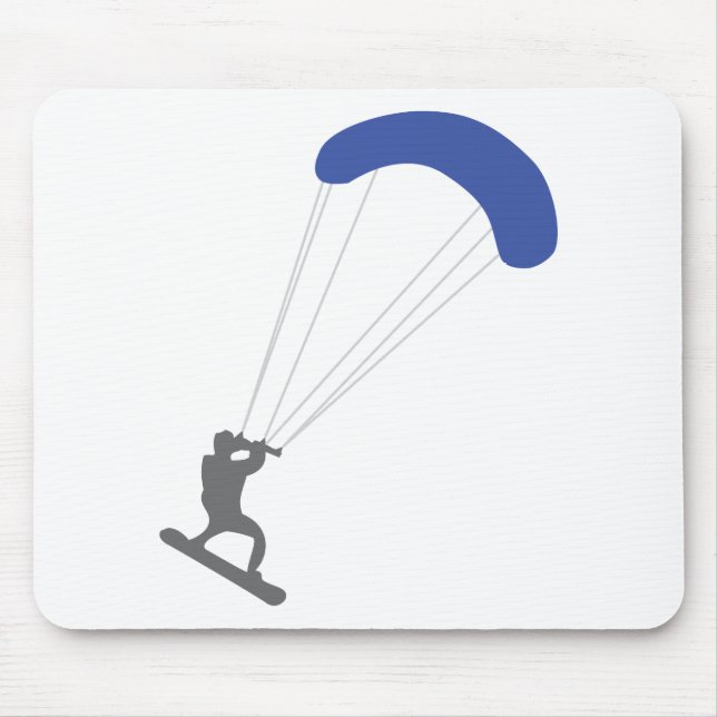 Kiteboarder Mouse Pad (Front)