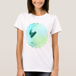 Kiteboarding Air Ladies Fitted T-Shirt