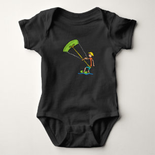 Kiteboarding Baby Bodysuit