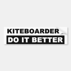 KITEBOARDING BUMPER STICKERS