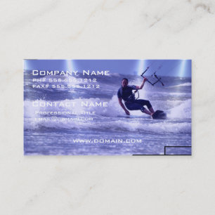 Kiteboarding Design Business Cards