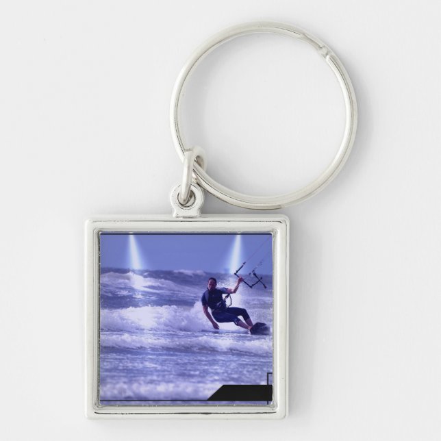 Kiteboarding Design Key Ring (Front)