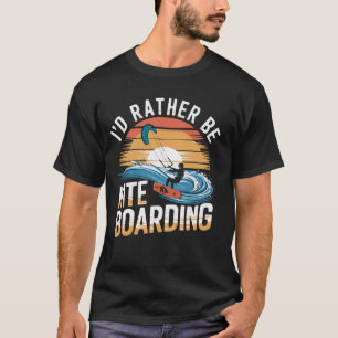 Kiteboarding Kitesurfer Kite Boarding Kitesurfing  T-Shirt