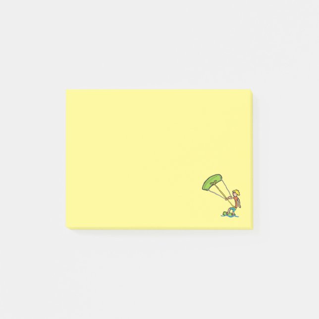 Kiteboarding Post-it Notes (Front)