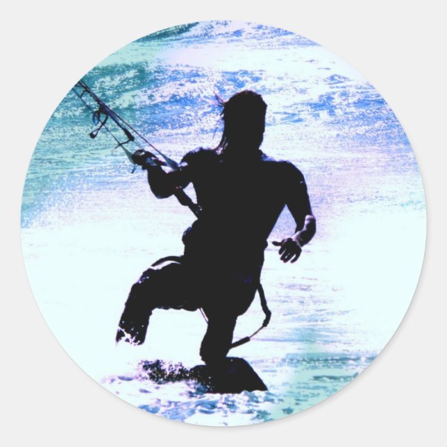 Kiteboarding Sticker (Front)