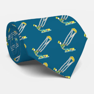Kiteboarding Stickman Tie