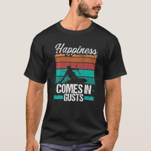 Kiteboarding Vintage Windsurfing Windsurfer Retro T-Shirt