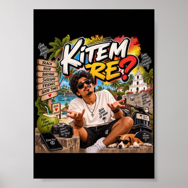 Kitem Re? – Goa State of Mind Poster (Front)