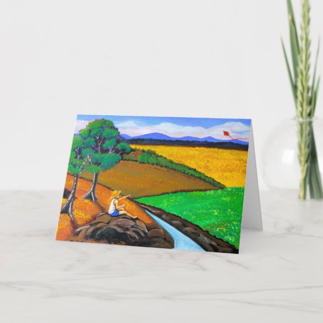 Kites Greeting Cards (Front)