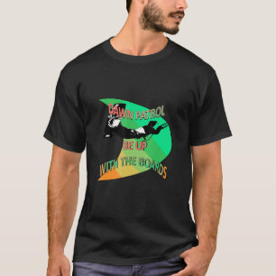 Kitesurfer Action Extreme Sport Green and Orange A T-Shirt
