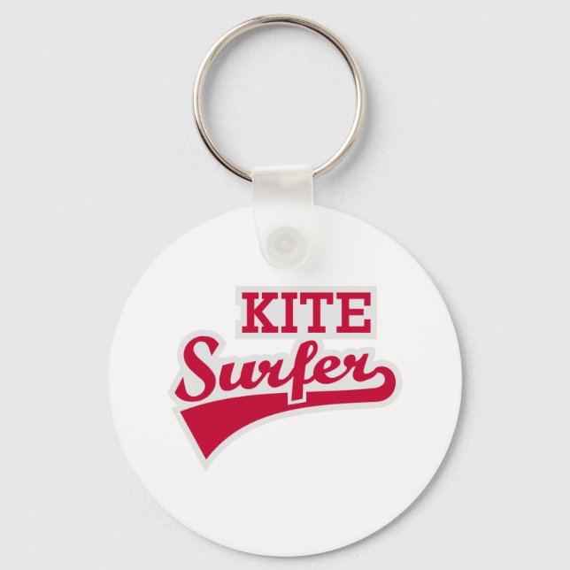 Kitesurfer Key Ring (Front)