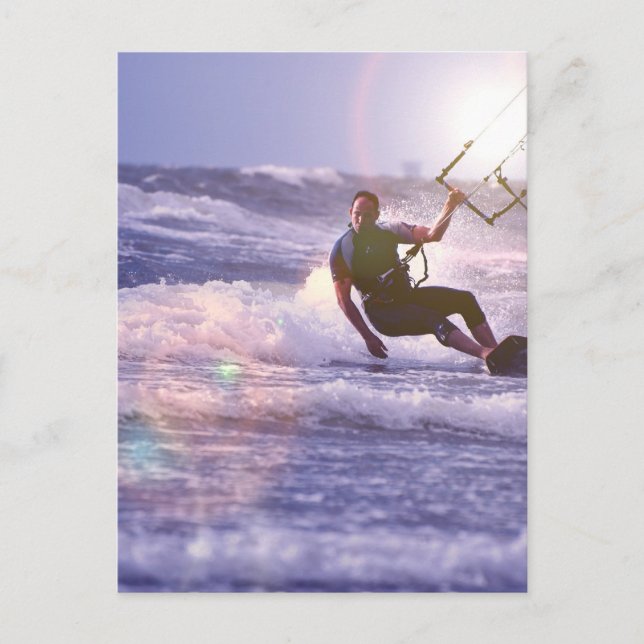 Kitesurfer Postcard (Front)