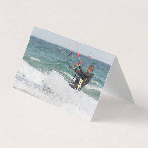 Kitesurfing Business Card