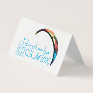 Kitesurfing Business Card