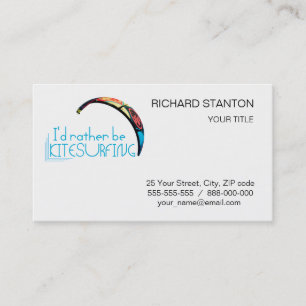 Kitesurfing Business Card