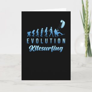 Kitesurfing Evolution Card