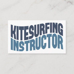 Kitesurfing Instructor Business Cards