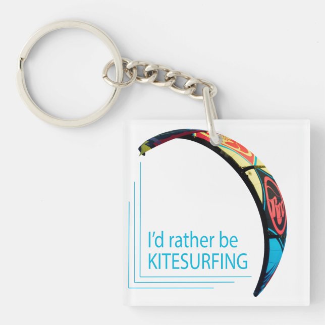 Kitesurfing Key Ring (Front)