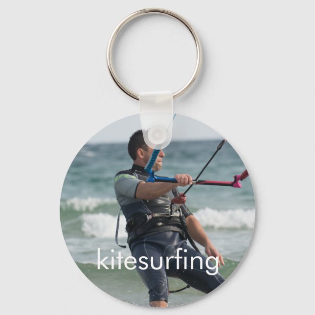 Kitesurfing Key Ring (Front)
