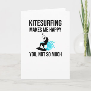 Kitesurfing Kiteboarding Kitesurfer Kiteboarder Card