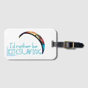 Kitesurfing Luggage Tag