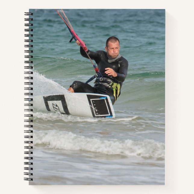 Kitesurfing Notebook (Front)