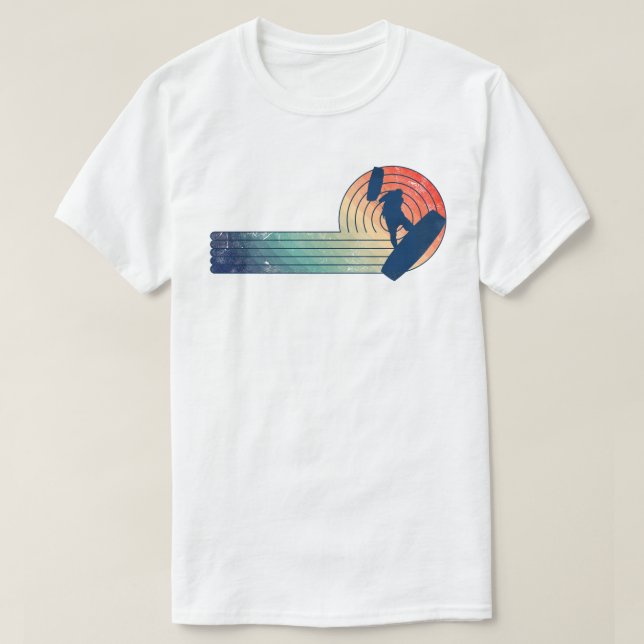 Kitesurfing Quote Vintage Colours Look Kiteboard T-Shirt (Design Front)