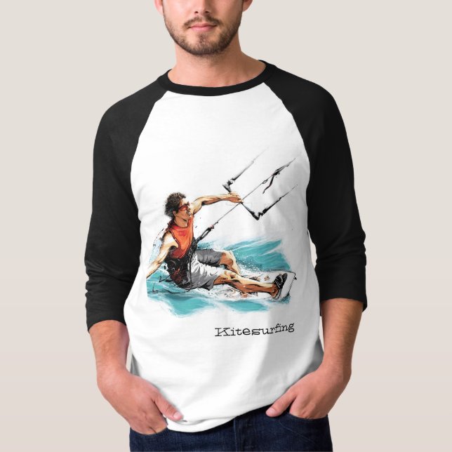Kitesurfing T-Shirt (Front)