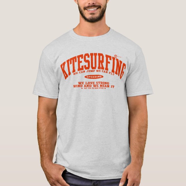 Kitesurfing T-Shirt (Front)