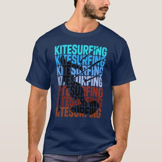Kitesurfing T-Shirt (Front)