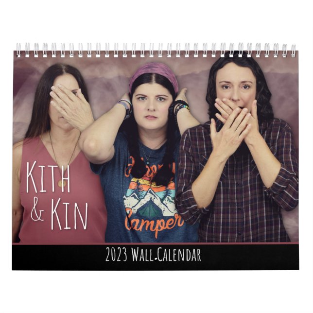 Kith & Kin 2023 Wall Calendar (Cover)