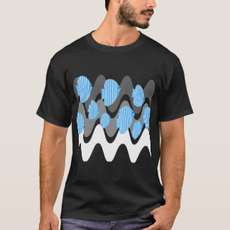 Kitschy Angel Fish Blue T-Shirt