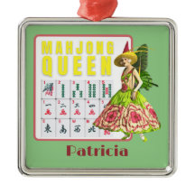 Kitschy Mahjong Queen Personalised