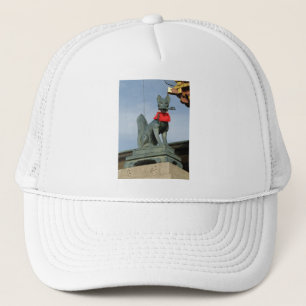 Kitsune キツネ (Fox) with Key in Mouth Trucker Hat