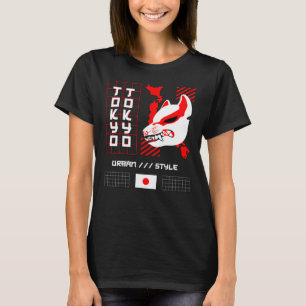 Kitsune Fox Tokyo City T-Shirt