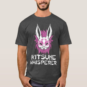 Kitsune Japanese Culture Fox Art Whisperer Animal  T-Shirt