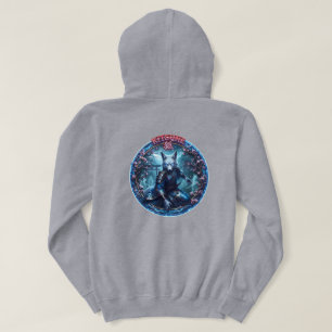 Kitsune Japanese Fox Spirit Fantasy Hoodie
