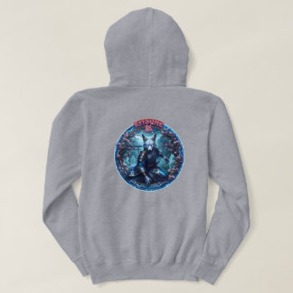 Kitsune Japanese Fox Spirit Fantasy Hoodie