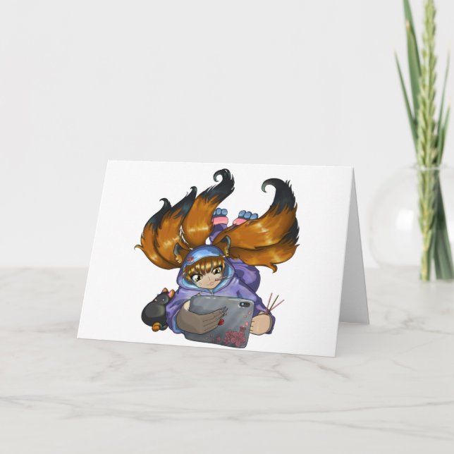 Kitsune Life Card (Front)