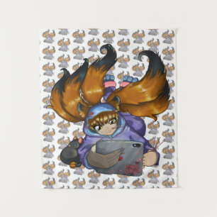 Kitsune Life Tapestry