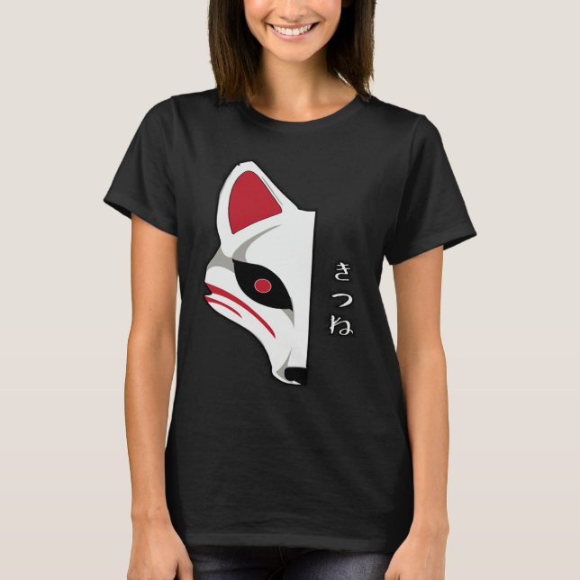 Kitsune mask T-Shirt (Front)