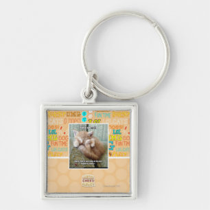 Kitteh rule #231 key ring