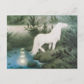 Kittelsen The neck as a white horse CC0823 Postcard