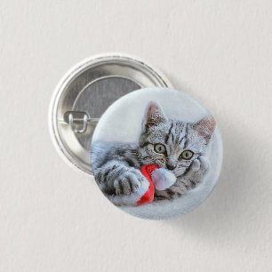 Kitten 3 Cm Round Badge